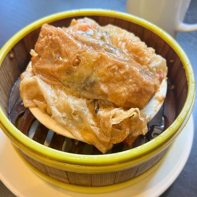 Steamed Mixed Veg Beancurd Roll GF.
