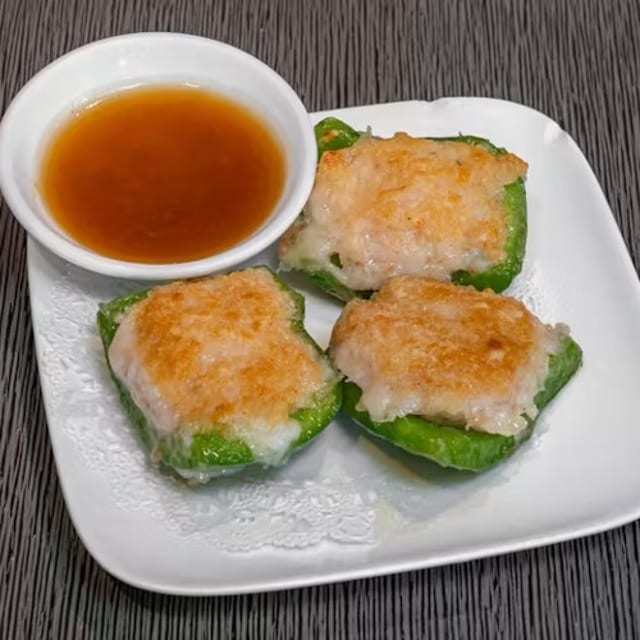 Stuffed Bell Pepper 煎釀青椒.