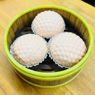 Vegan Salted Eggless Lava Bun